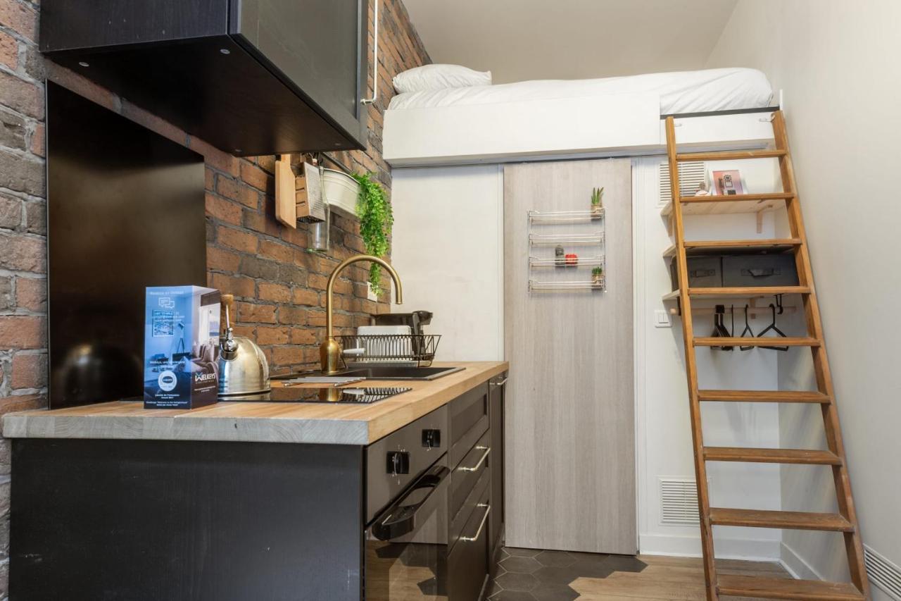 Charming Industrial-Style Studio Just Nearby Montmartre In Paris - Welkeys Apartment Exterior photo